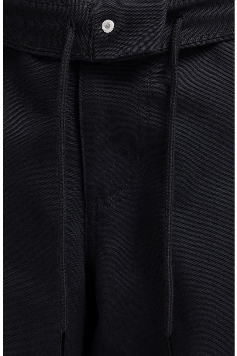 Double-Knee Twill Skate Pants, Alternate, color, BLACK