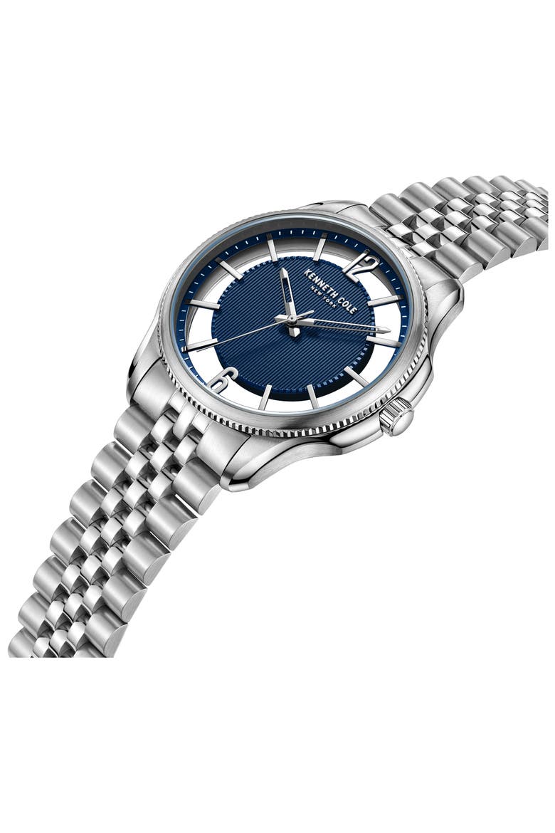 Transparency Bracelet Watch, 42mm, Alternate, color, SILVER