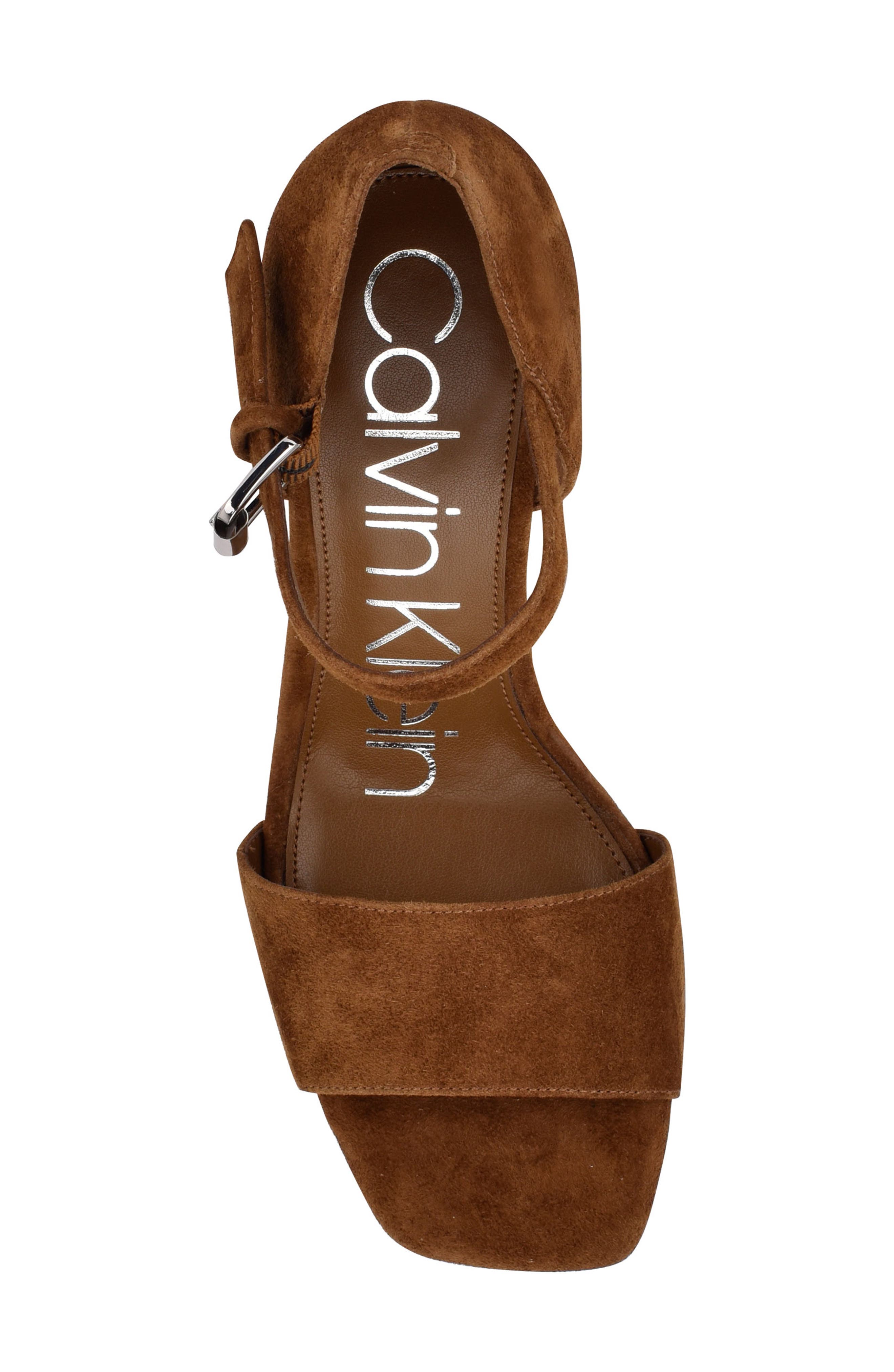 Quelyn Block Heel Sandal, Alternate, color, DARK NATURAL 121