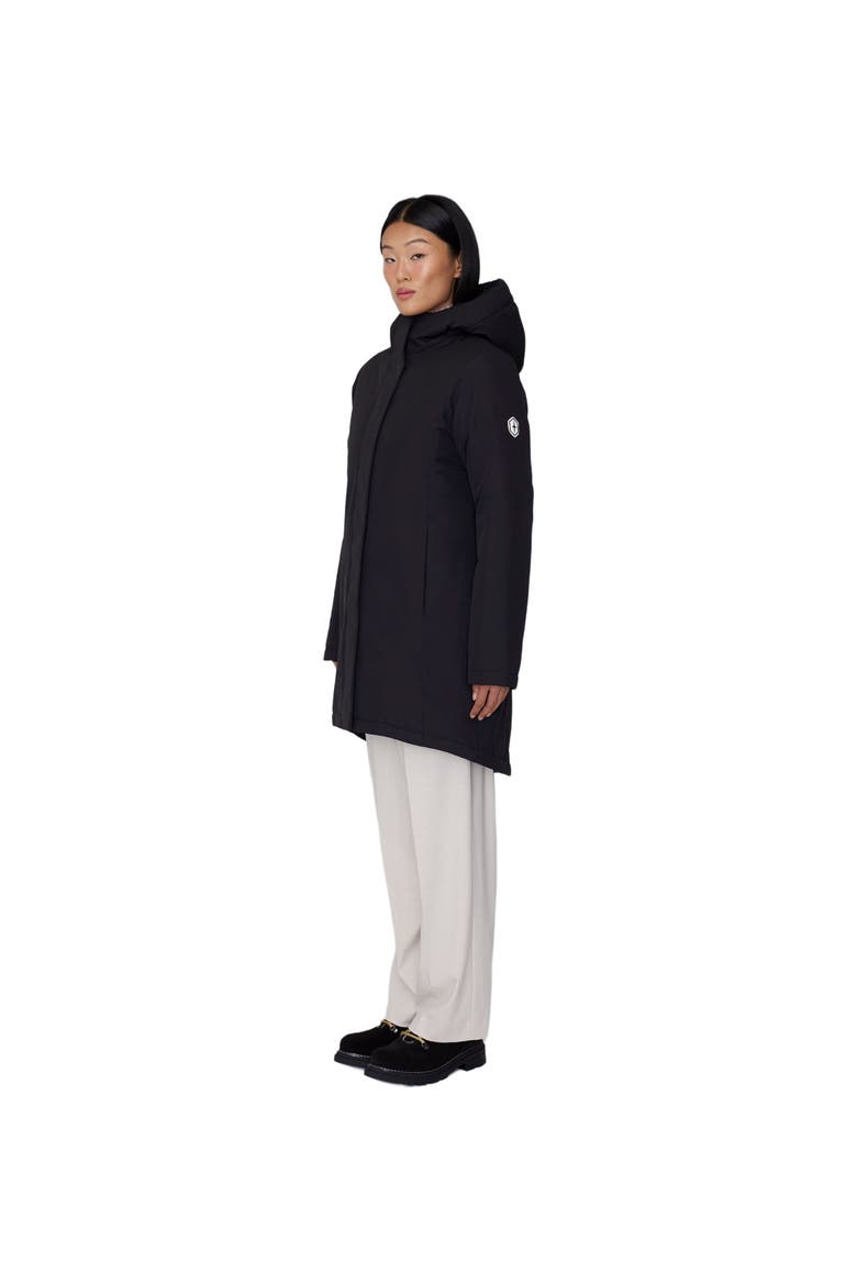 MAEVA | Hooded Insulated Winter Jacket, Alternate, color, Black