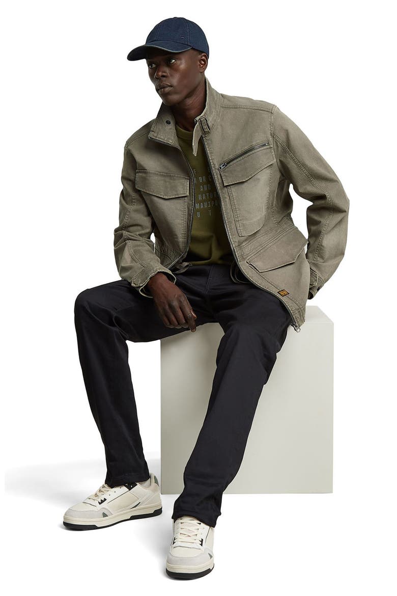 Rovic Slim Fit Field Jacket, Alternate, color, VINTAGE DUST TURF