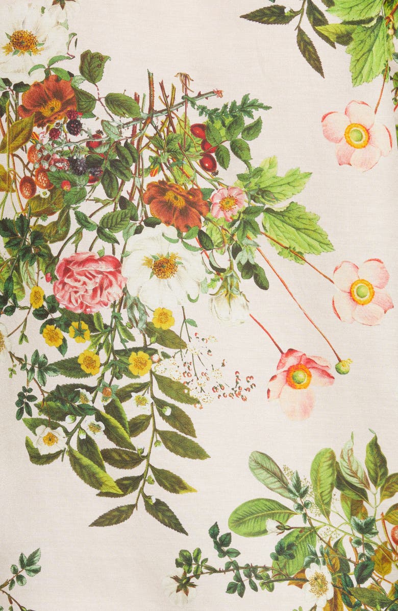 Papinelle x Karen Walker Love Letter Cotton & Silk Pajamas, Alternate, color, 