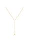 Timeless Love Heart Pearl Lariat Necklace