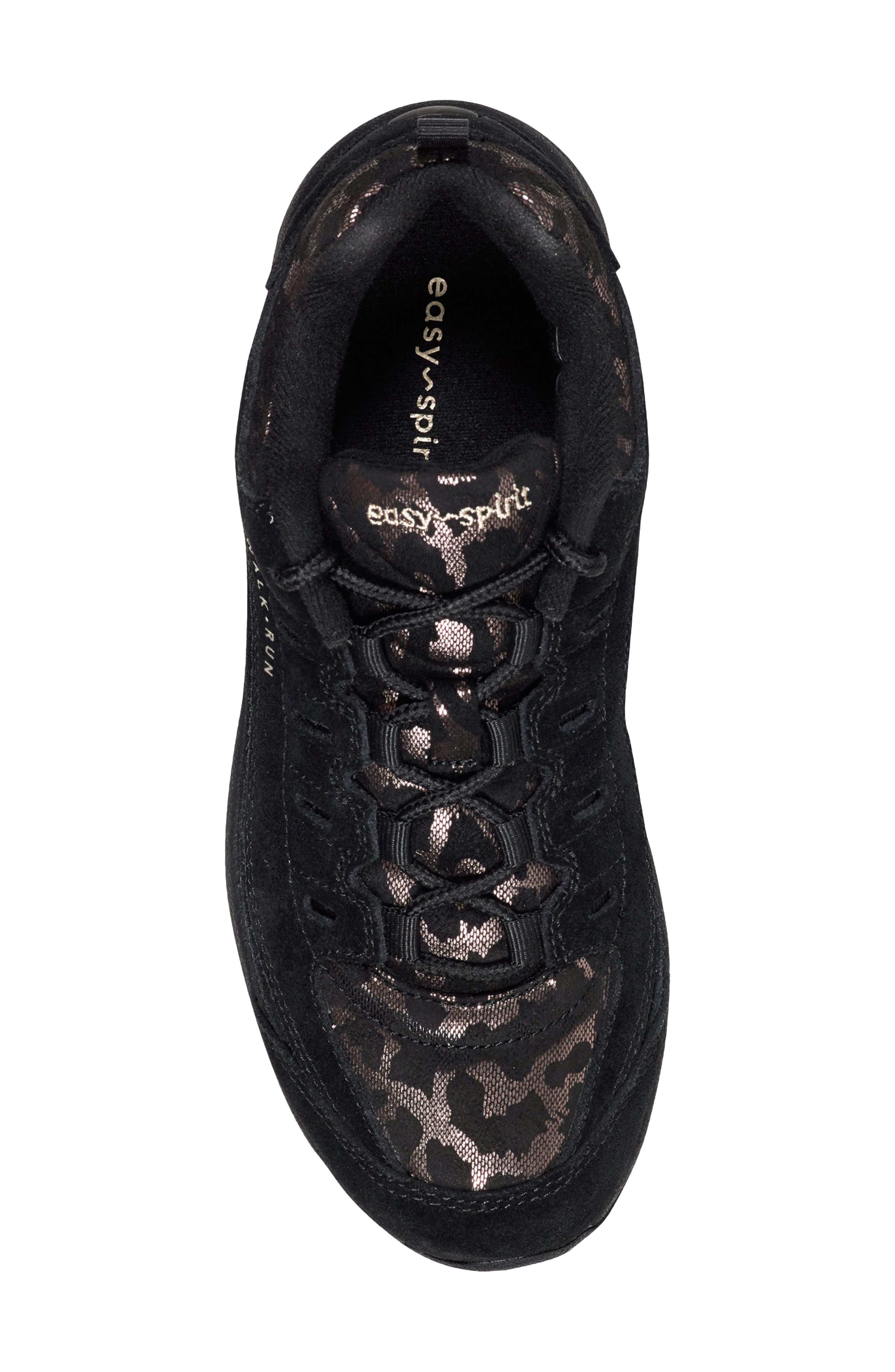 Easy Spirit Romy Sneaker, Alternate, color, Black