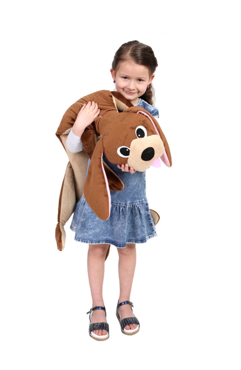 PLAYLEARN Vema Dog Weighted Stuffed Animal, Alternate, color, 