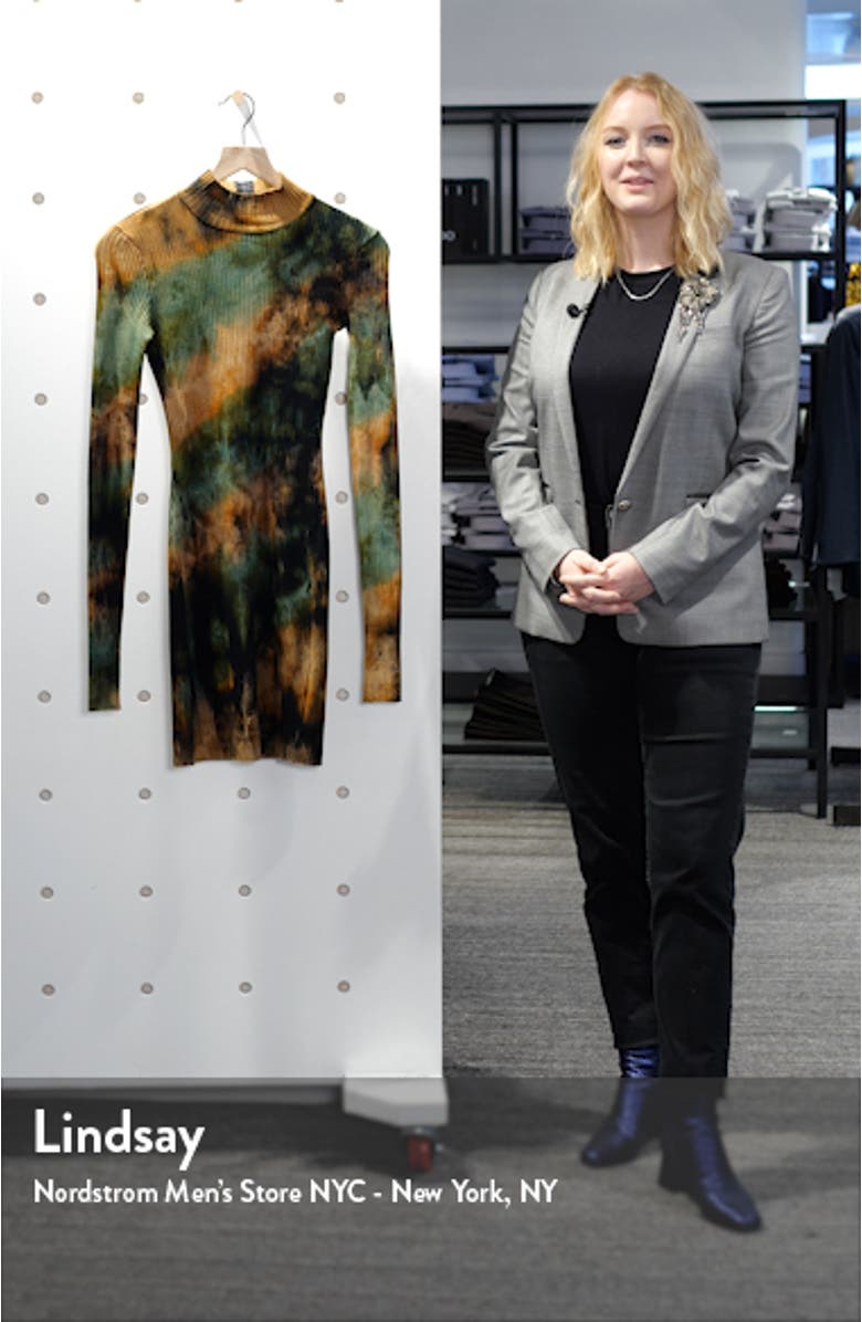 The Ibiza Tie Dye Long Sleeve Dress, sales video thumbnail