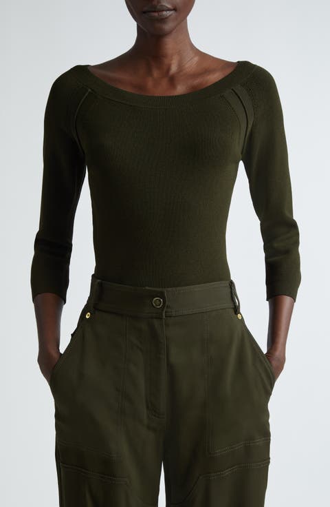 Fine Gauge Rib Sweater