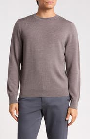 Nordstrom Washable Merino Wool Crewneck Sweater