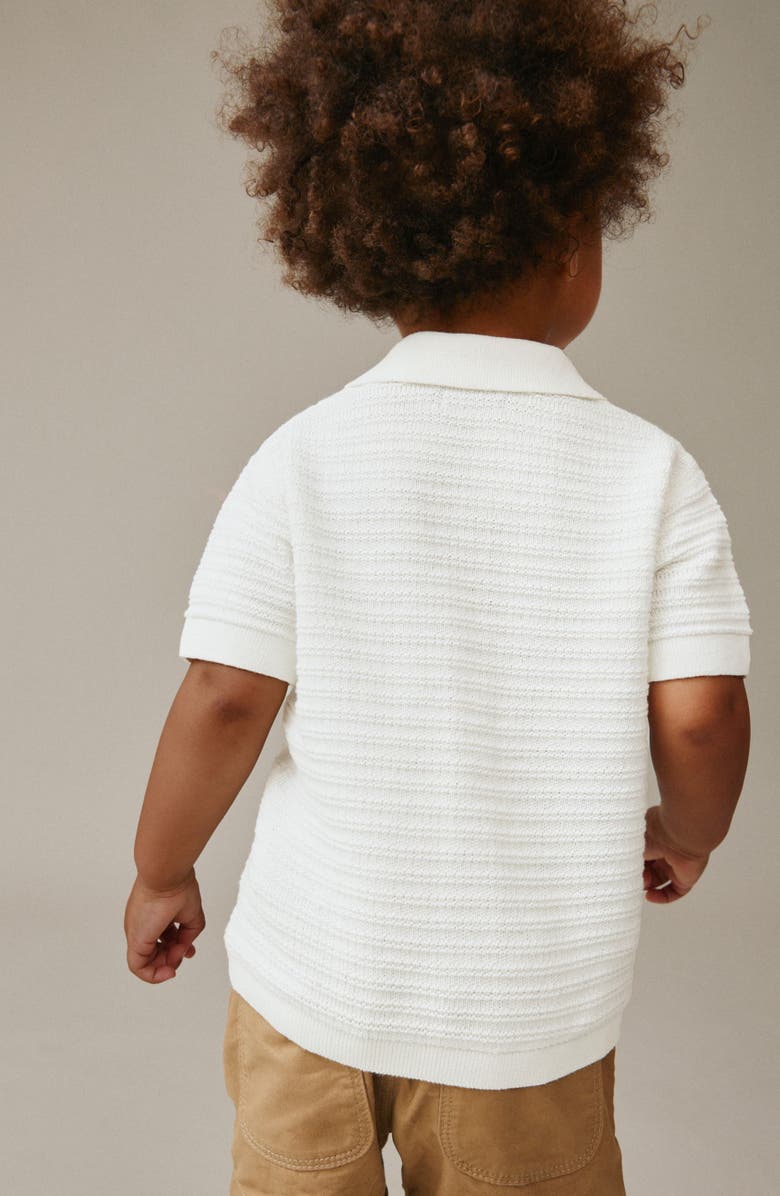 NEXT Kids' Collar Cardigan, Alternate, color, Neutral