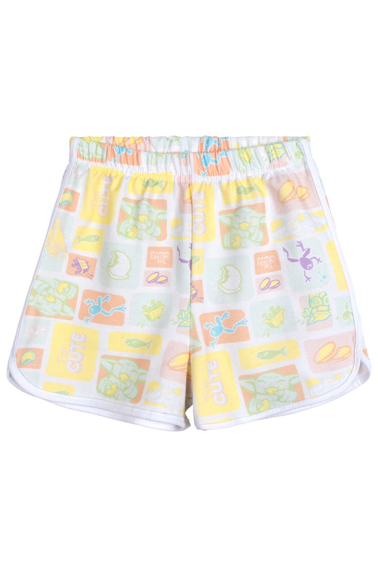The Mandalorian Grogu 2-Piece Tee and Shorts Set, Alternate, color, Grogu Pastel Yellow