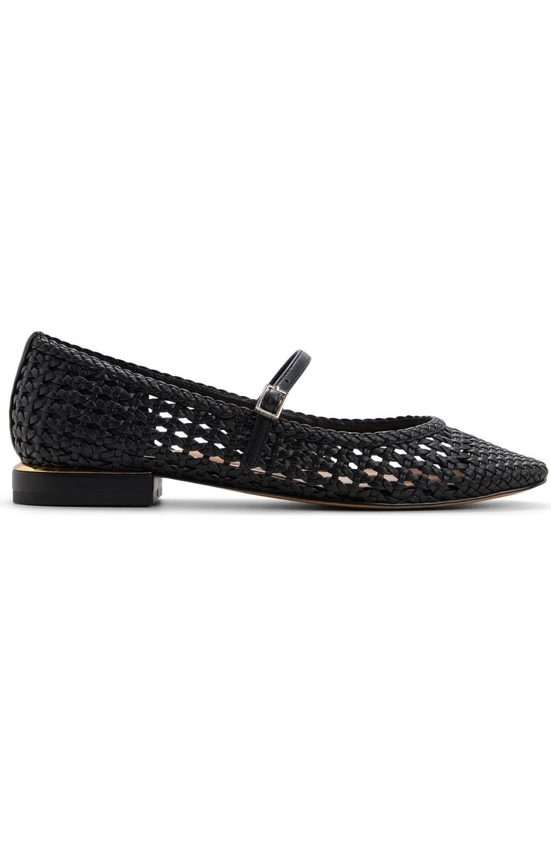 Ted Baker London Darcy Woven Mary Jane Flat, Alternate, color, Oxford
