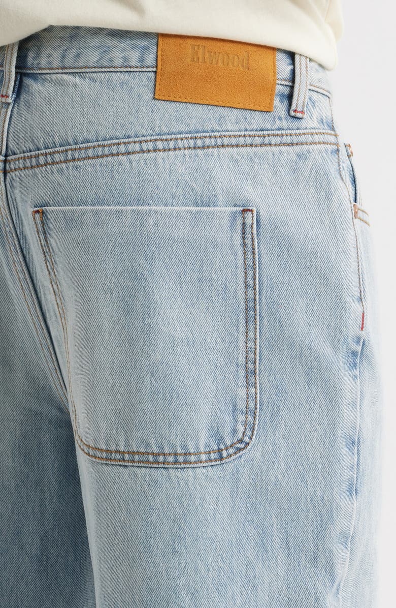 Elwood Straight Leg Jeans, Alternate, color, Pale Blue