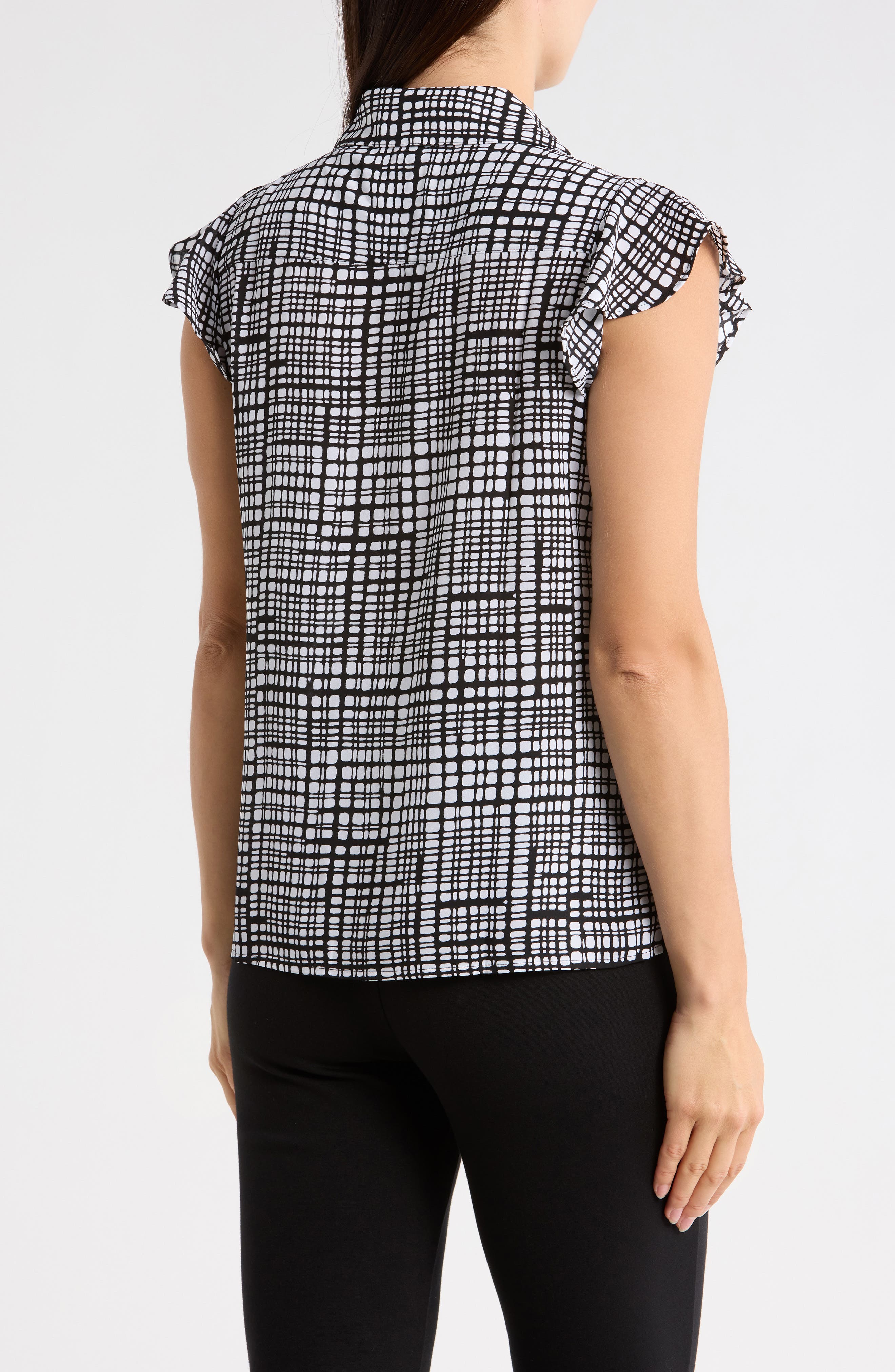 Ruffle Cap Sleeve Top - image 4