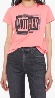 MOTHER The Boxy Goodie Goodie Supima® Cotton Tee