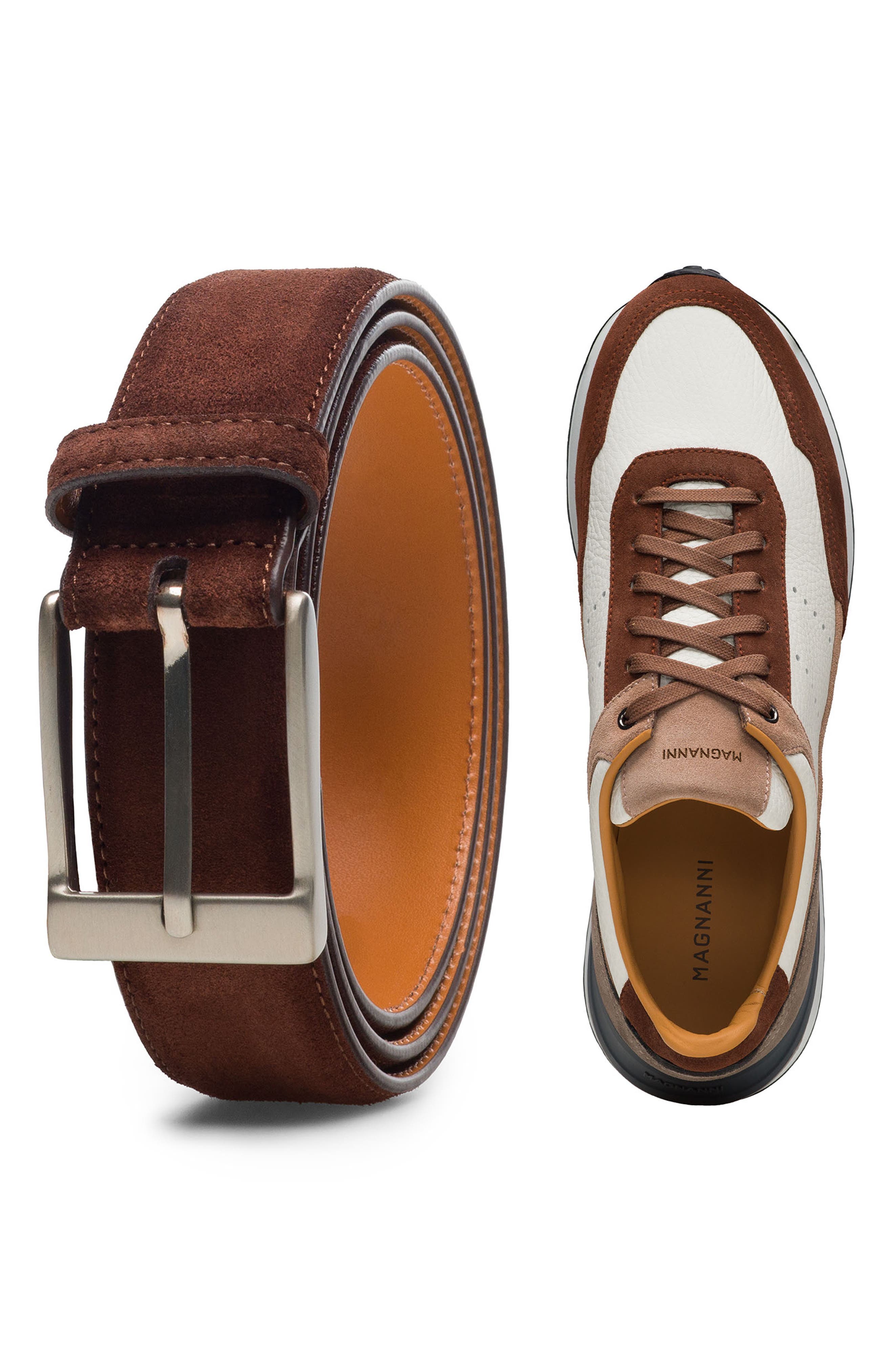 Magnanni Bravo Sneaker, Alternate, color, 