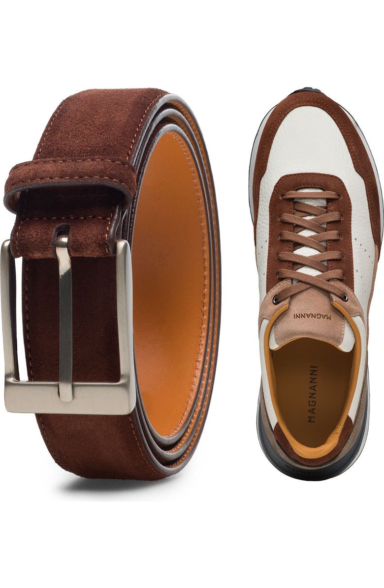 Magnanni Bravo Sneaker, Alternate, color, Red