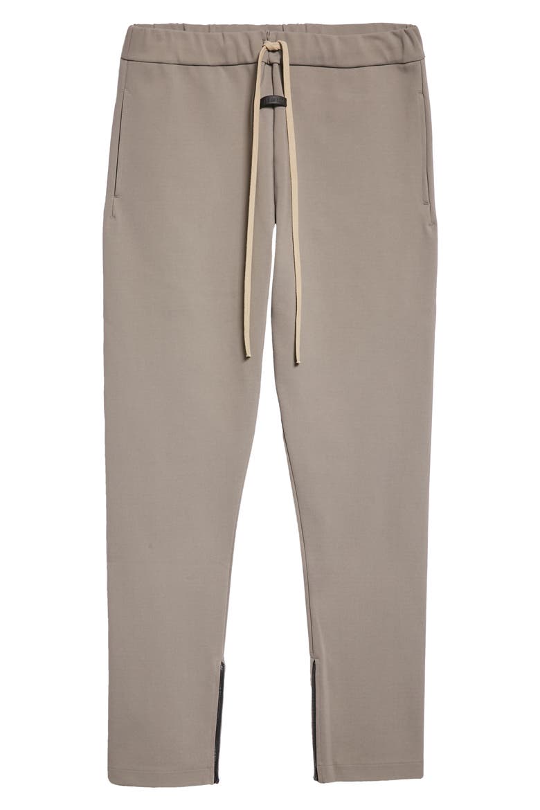 Eternal Slim Fit Drawstring Waist Tricot Pants, Alternate, color, DUSTY CONCRETE