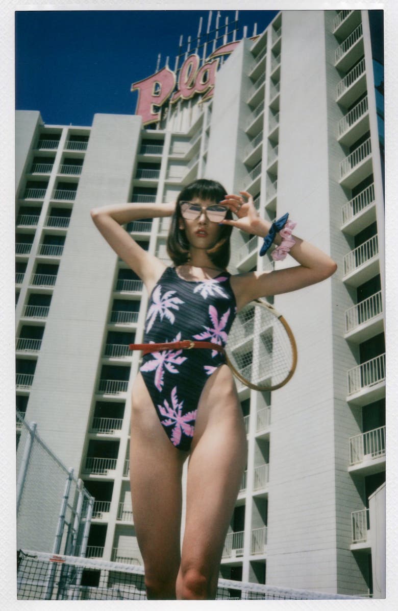 SunnySide LA 61mm Mirorred Butterfly Sunglasses, Alternate, color,