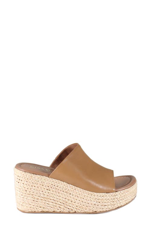 Diba True Go Getter Espadrille Platform Wedge Sandal In Brown