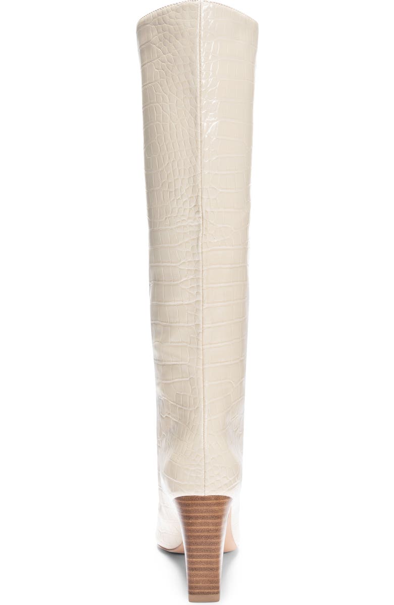 Chinese Laundry Frankie Croc Embossed Knee High Boot, Alternate, color,