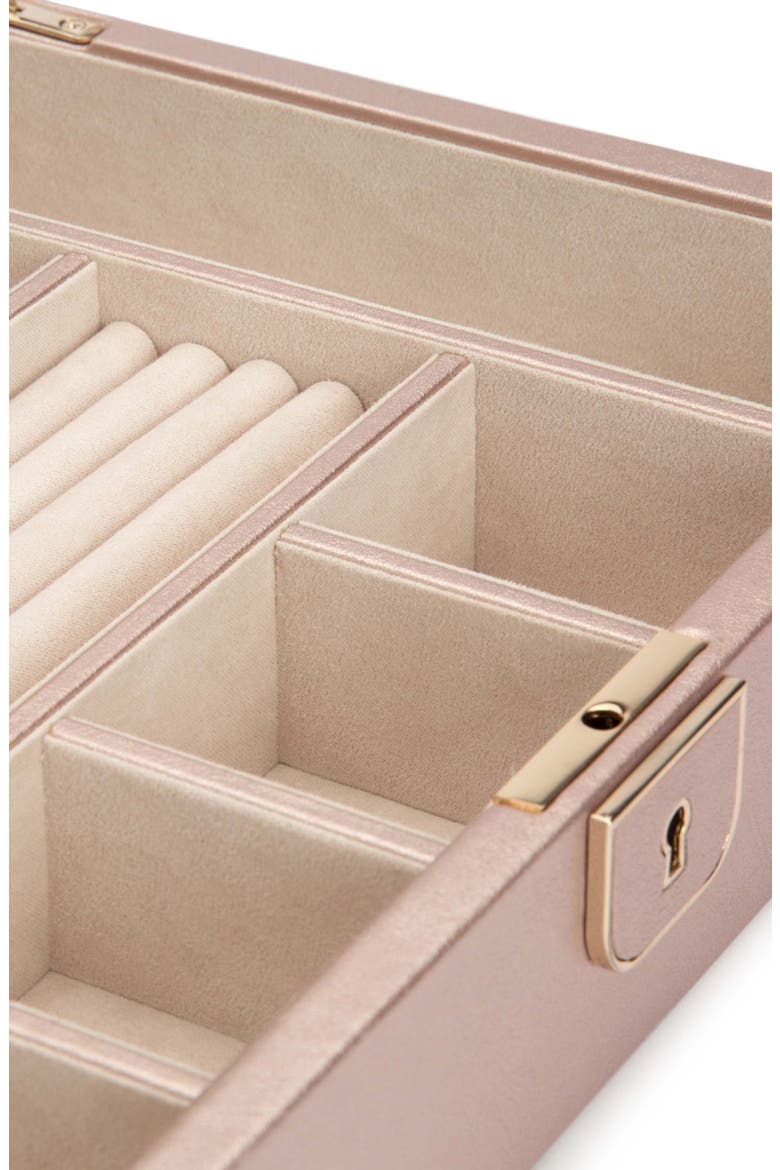 Palermo Medium Jewelry Box, Alternate, color, ROSE GOLD