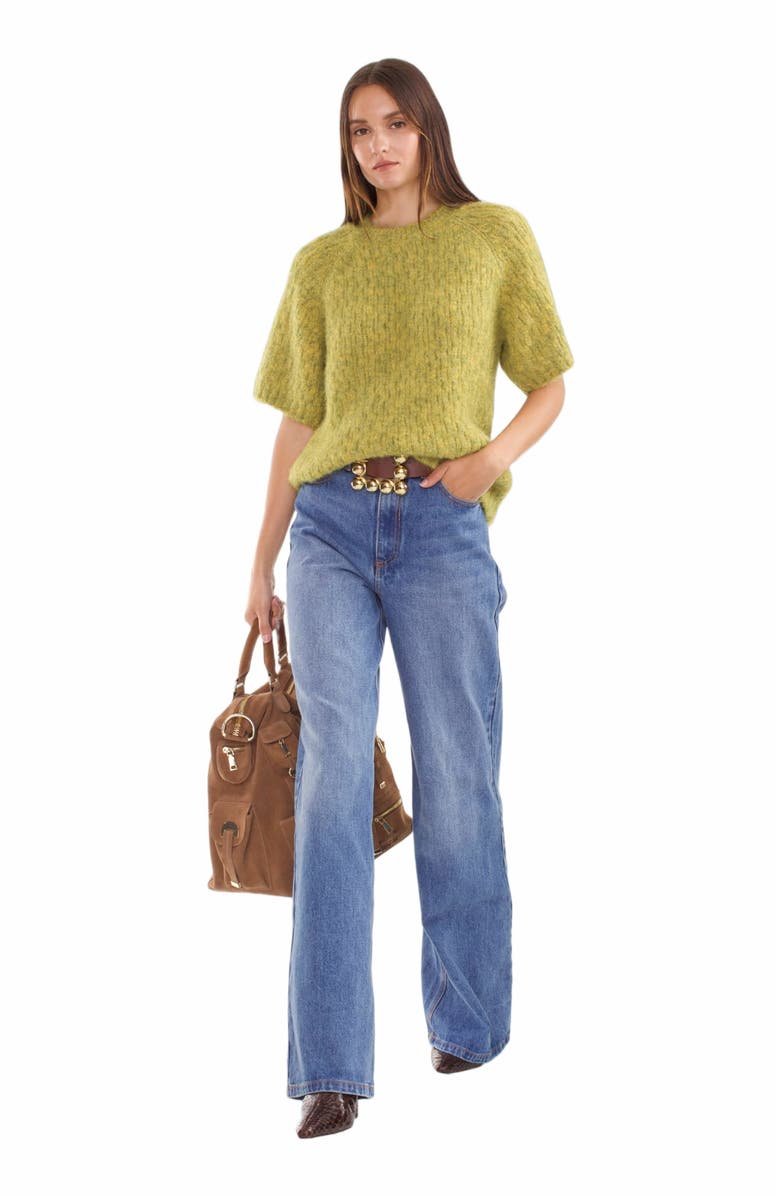 Cynthia Rowley Kendal Knit Sweater, Alternate, color, 