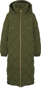 Barbour Kirkton Longline Puffer Coat