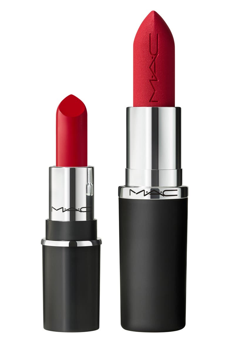 Mini MACximal Silky Matte Lipstick, Alternate, color, RUBY WOO