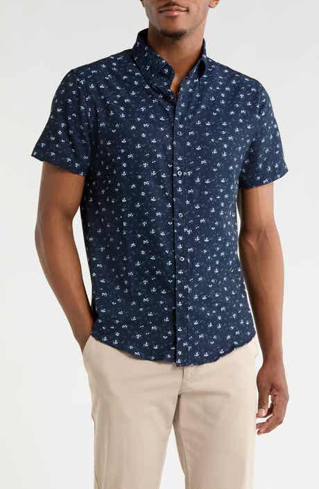 DENIM AND FLOWER Floral Print Button-Up Shirt