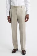 Zanella Bennett Straight Leg Pleated Dress Pants