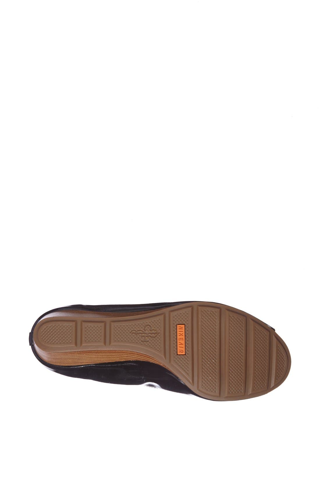 'Air Tali' Wedge, Alternate, color, BLACK PATENT