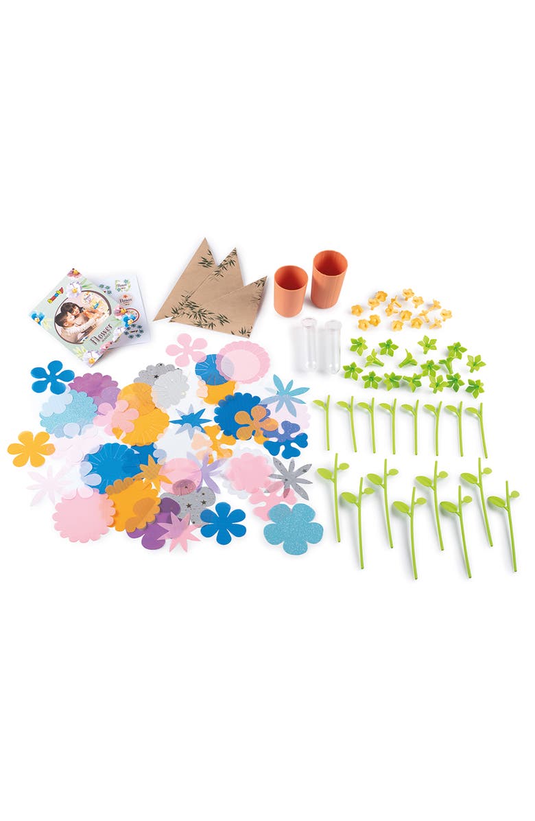 Smoby Flower Market Kids Diy 100 Piece Set, Alternate, color, 
