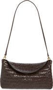 Madewell The Signature Woven Leather Clutch