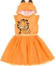 Garfield Sleeveless Hooded Dress