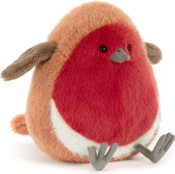 Plum Robin Stuffed Animal