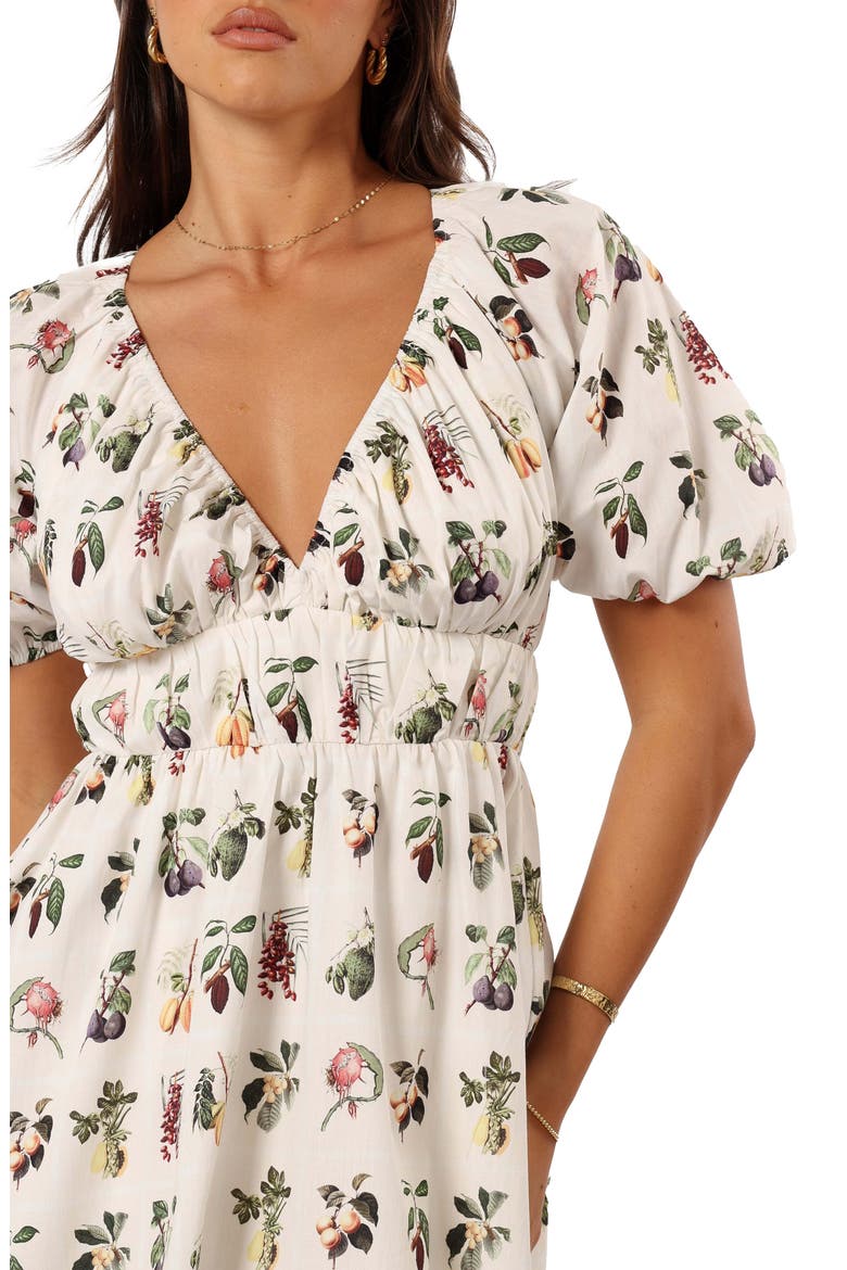 Leanna Floral Tiered Minidress, Alternate, color, FLORAL