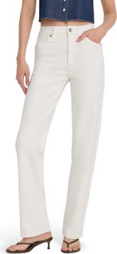 Good American Good True High Waist Straight Leg Jeans