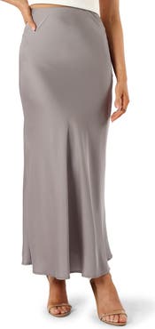 Petal 
Pup Nellie Satin Maxi Skirt