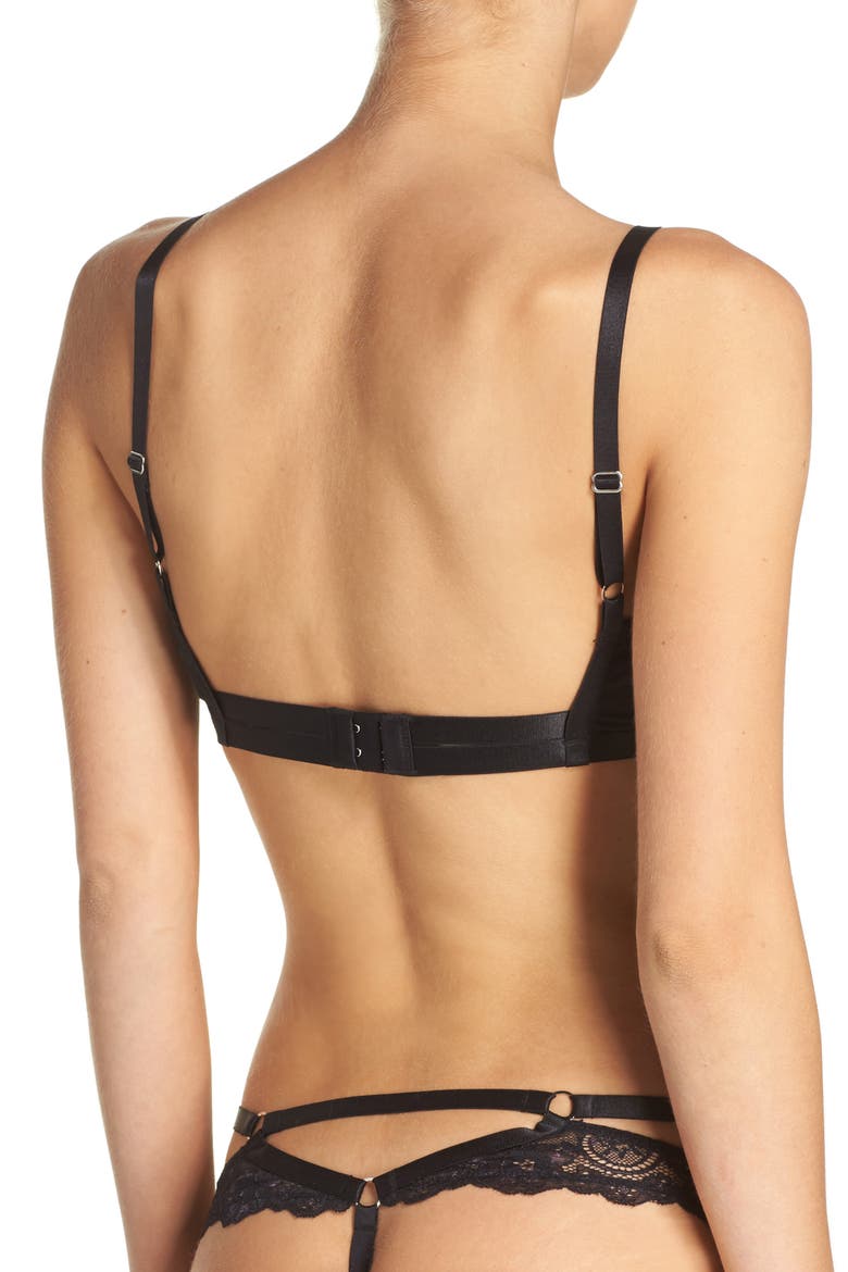 Madame X Wireless Bra, Alternate, color, BLACK
