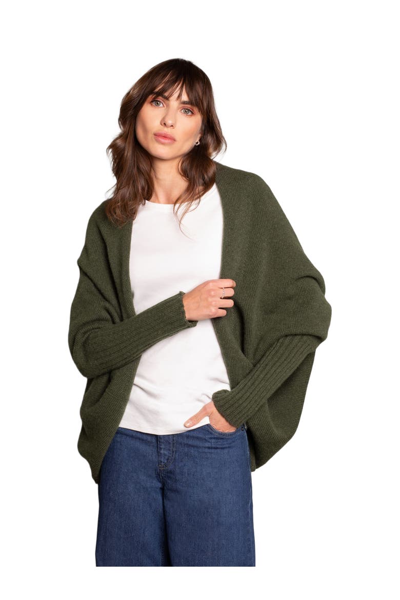Supersoft Cocoon Cardigan, Main, color, OLIVE