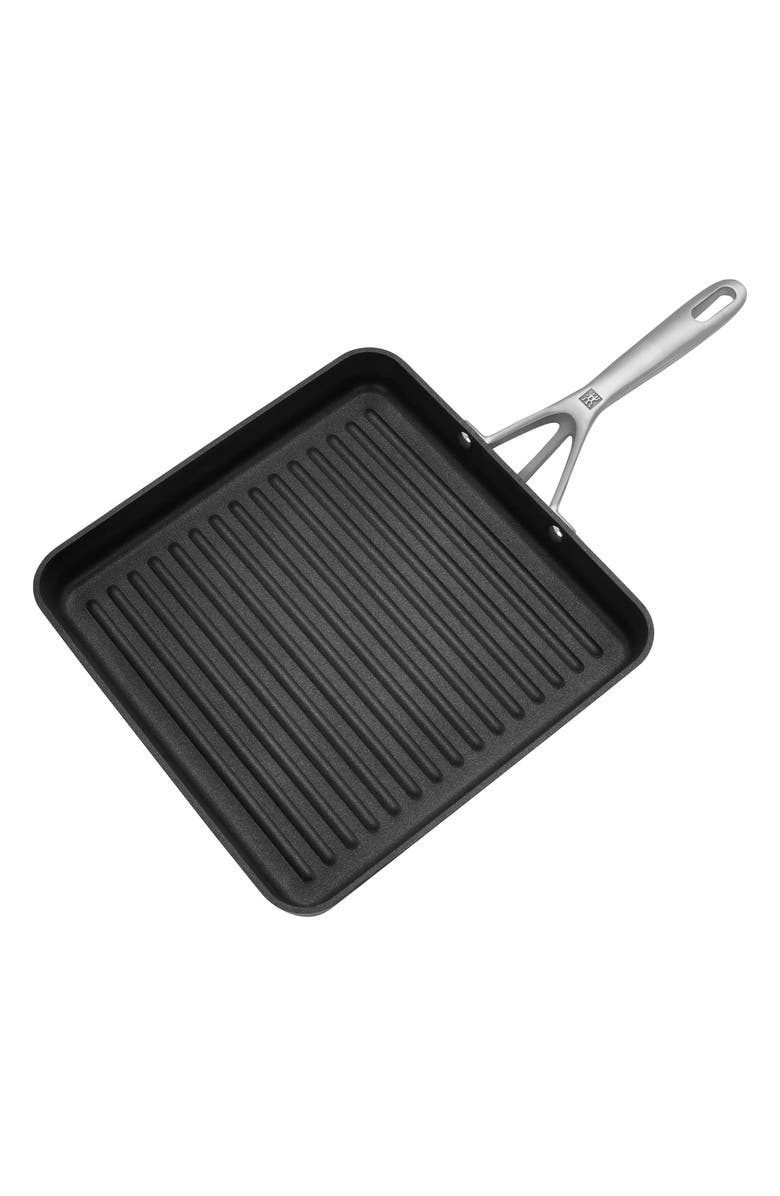ZWILLING Motion Hard Anodized Nonstick Grill Pan, Alternate, color, Matte Black