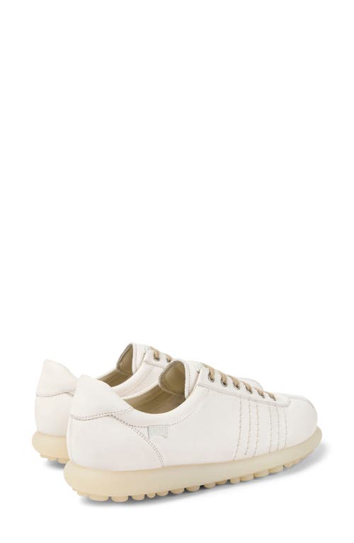 Camper Pelotas Ariel Low Top Sneaker In White Natural