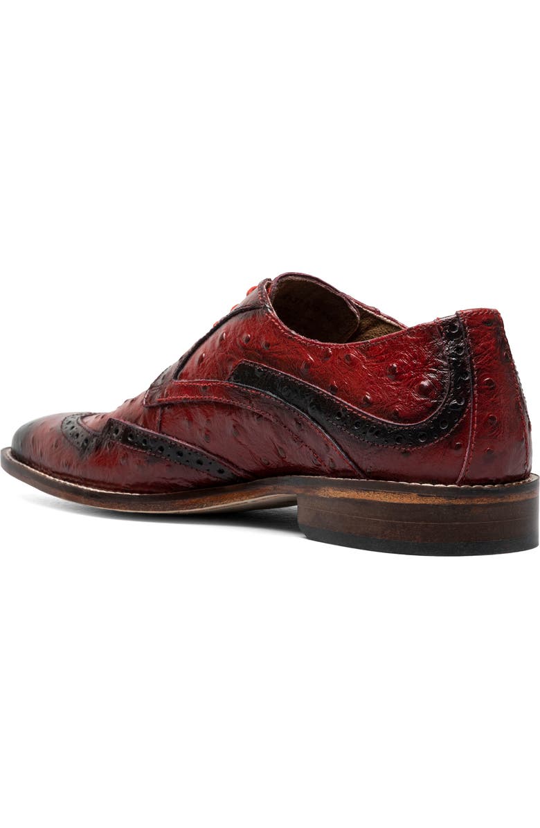 Stacy Adams Gennaro Wingtip Derby, Alternate, color, Red