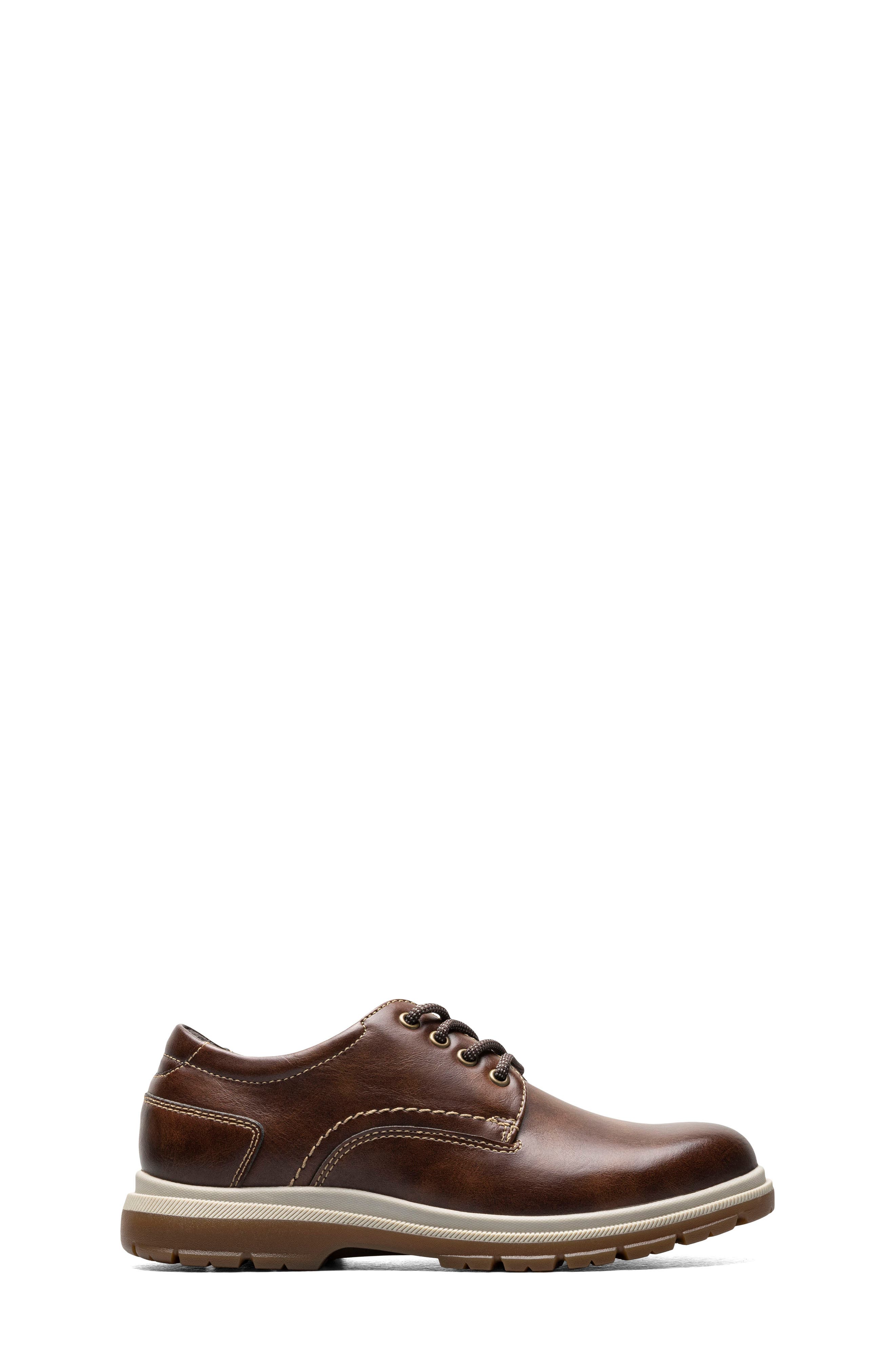 Kids' Lookout Plain Toe Derby, Alternate, color, CHESTNUT