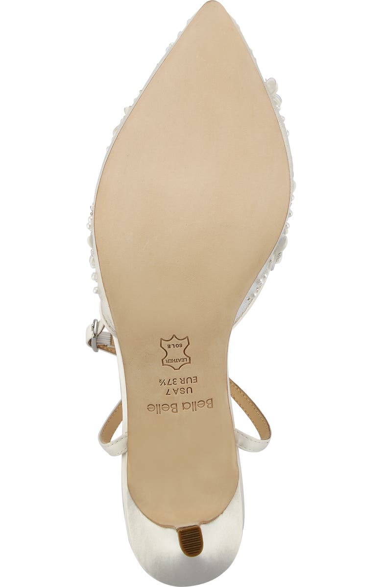 Bella Belle Rosa Pump, Alternate, color, Ivory Silk