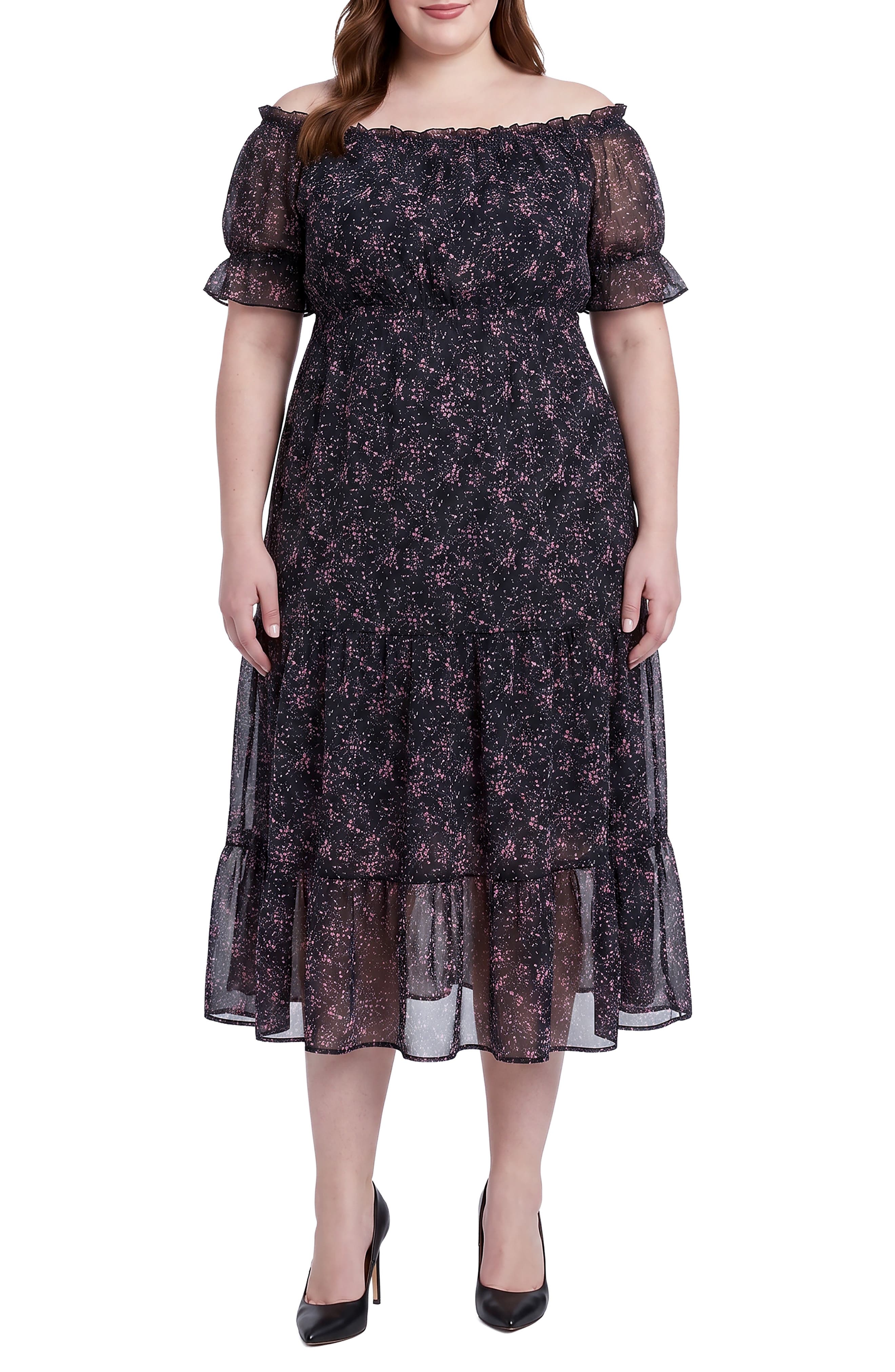 selected BLACK FLORAL