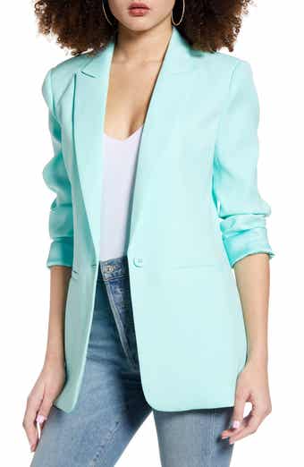Endless Rose Tailored Single Button Blazer