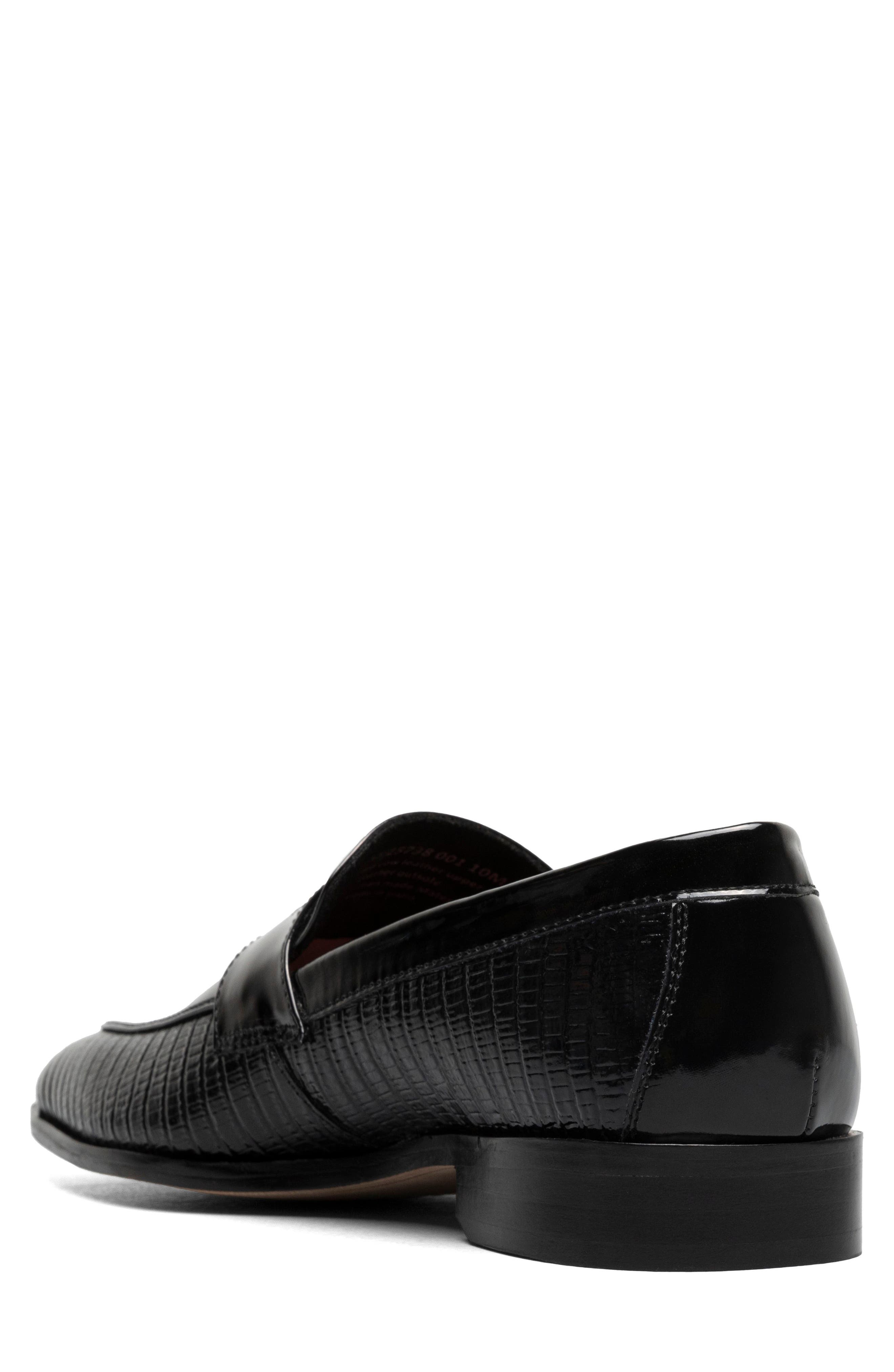 Stacy Adams Ravito Penny Loafer, Alternate, color, Black