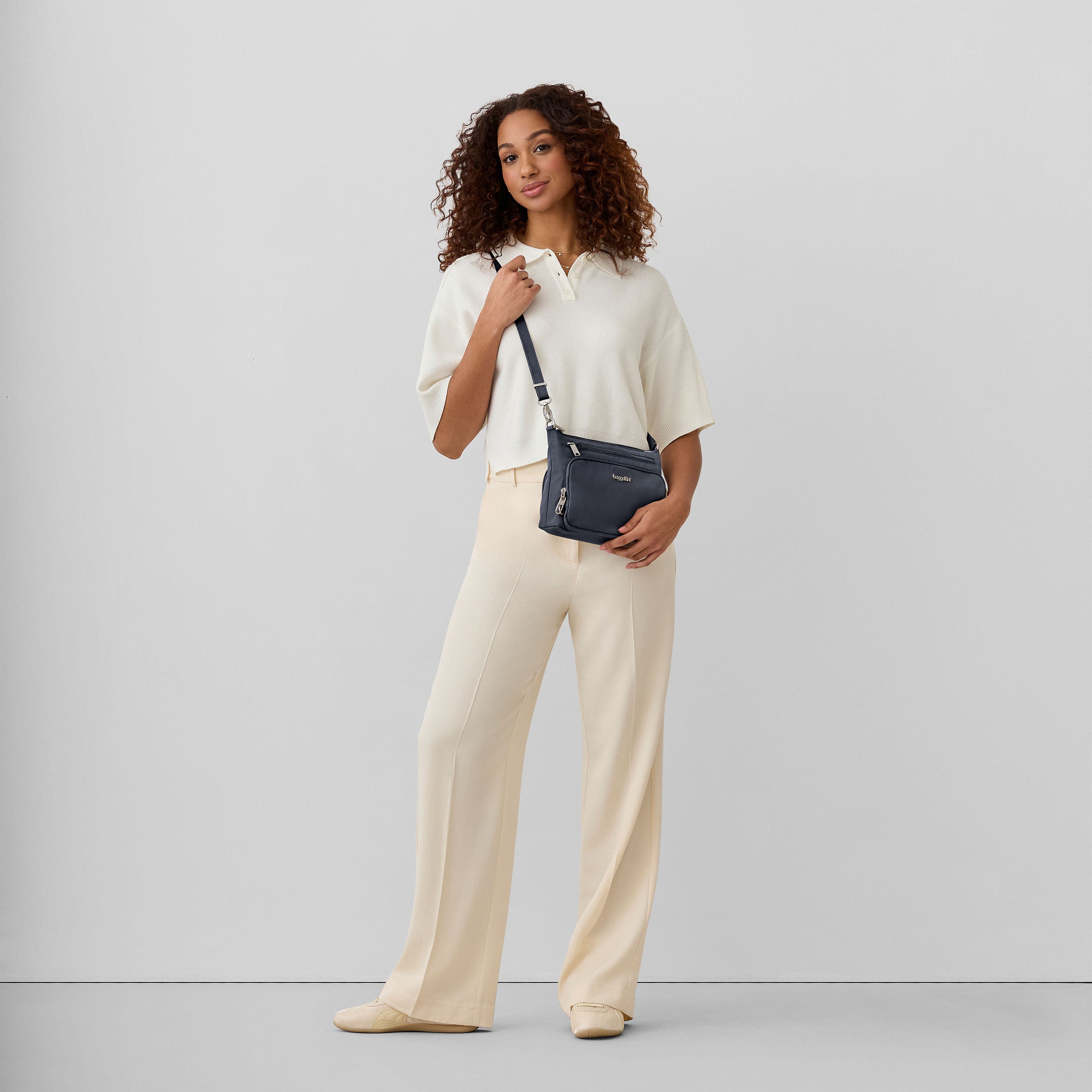 Securtex Anti-Theft Keepsake Crossbody, Alternate, color, FRENCH NAVY
