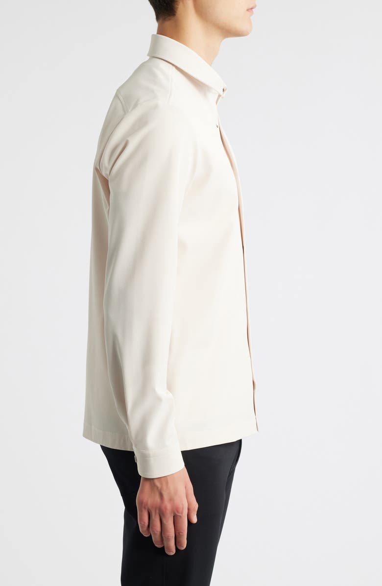 BOSS Leo Kent Relaxed Fit Button-Up Shirt, Alternate, color, Open White